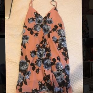 Floral print dress